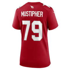 Arizona Cardinals Nike PJ Mustipher  Women's Team Game Jersey