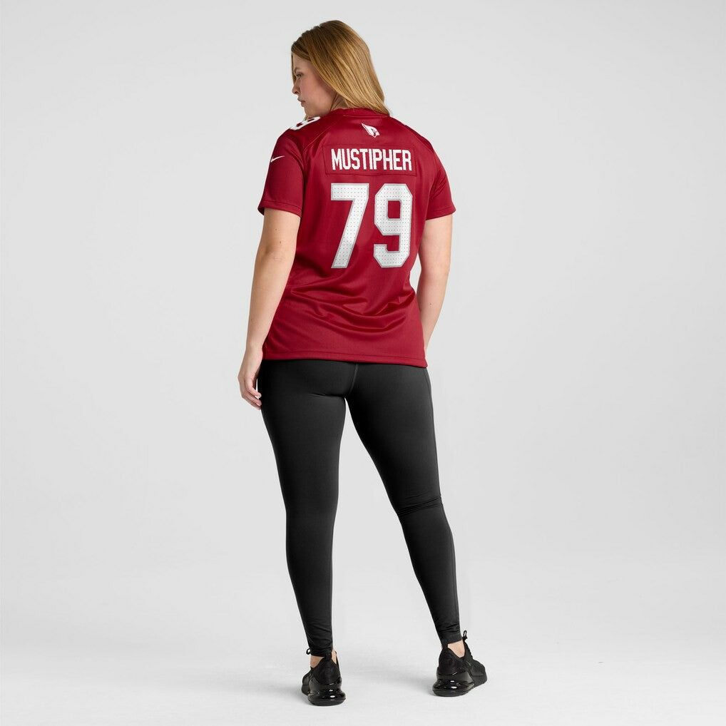 Arizona Cardinals Nike PJ Mustipher  Women's Team Game Jersey