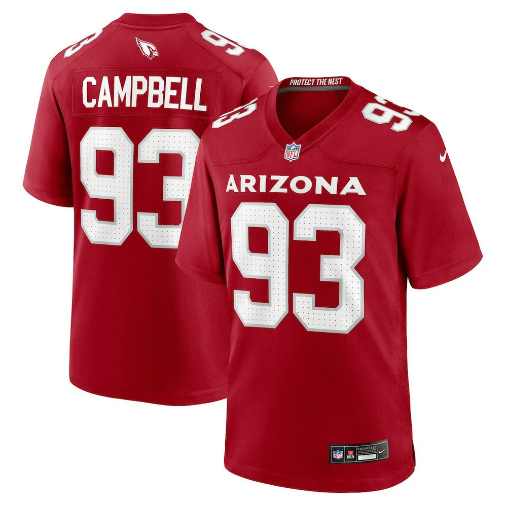 Arizona Cardinals Nike Calais Campbell  Team Game Jersey