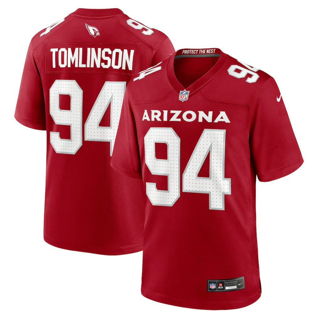 Arizona Cardinals Nike Dalvin Tomlinson  Team Game Jersey