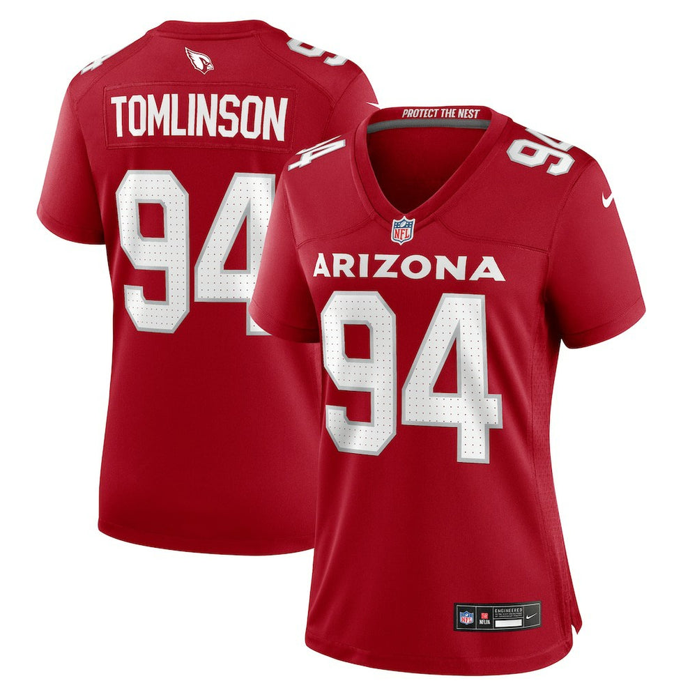 Arizona Cardinals Nike Dalvin Tomlinson  Women's Team Game Jersey