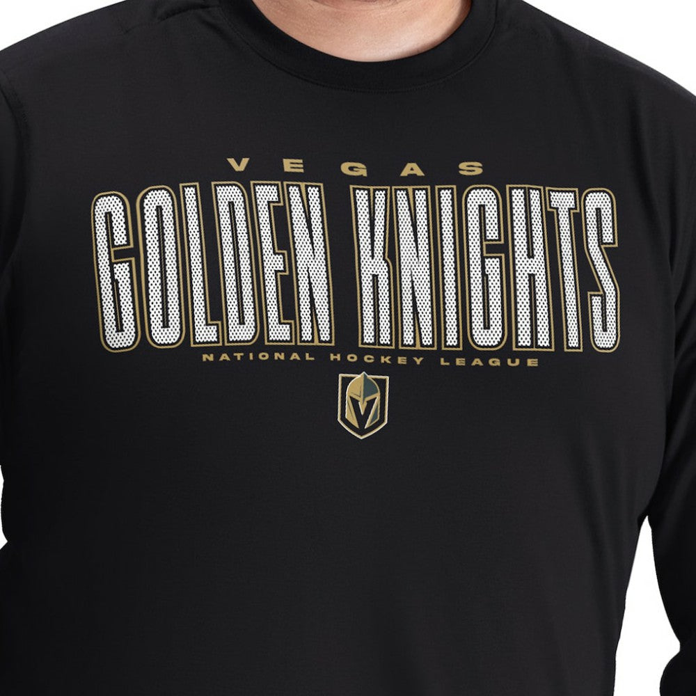 Vegas Golden Knights G-III Sports by Carl Banks Adaptive Mesh Effect Long Sleeve T-Shirt Online