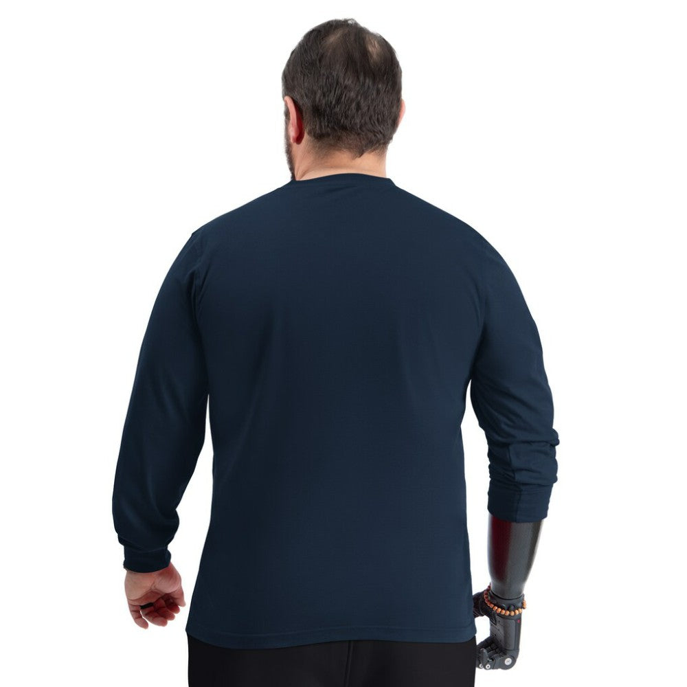 Columbus Blue Jackets G-III Sports by Carl Banks Adaptive Mesh Effect Long Sleeve T-Shirt Discount