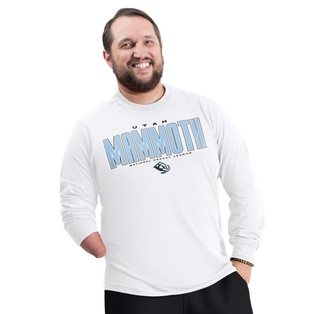 Utah Mammoth G-III Sports by Carl Banks Adaptive Mesh Effect Long Sleeve T-Shirt Sale