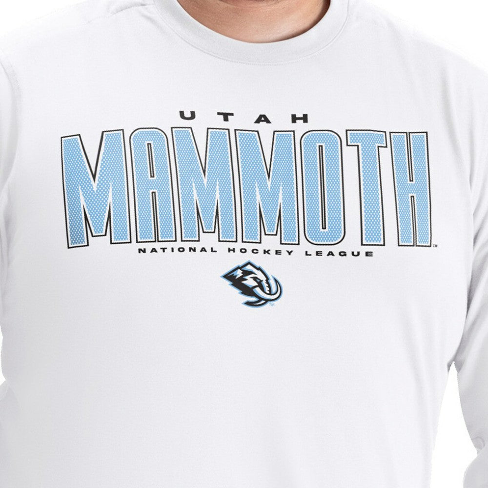 Utah Mammoth G-III Sports by Carl Banks Adaptive Mesh Effect Long Sleeve T-Shirt Sale