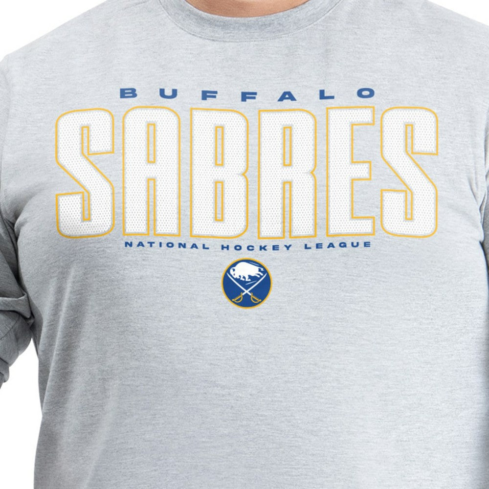 Buffalo Sabres G-III Sports by Carl Banks Adaptive Mesh Effect Long Sleeve T-Shirt Discount