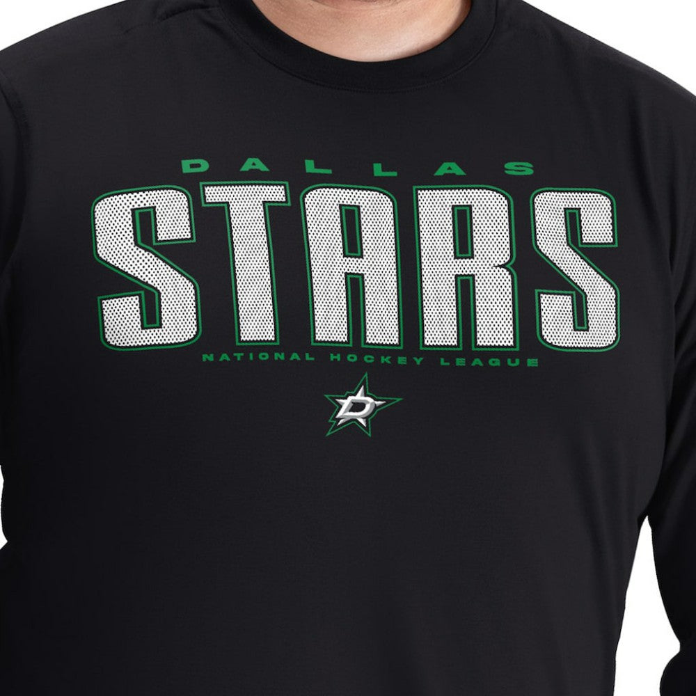 Dallas Stars G-III Sports by Carl Banks Adaptive Mesh Effect Long Sleeve T-Shirt Discount
