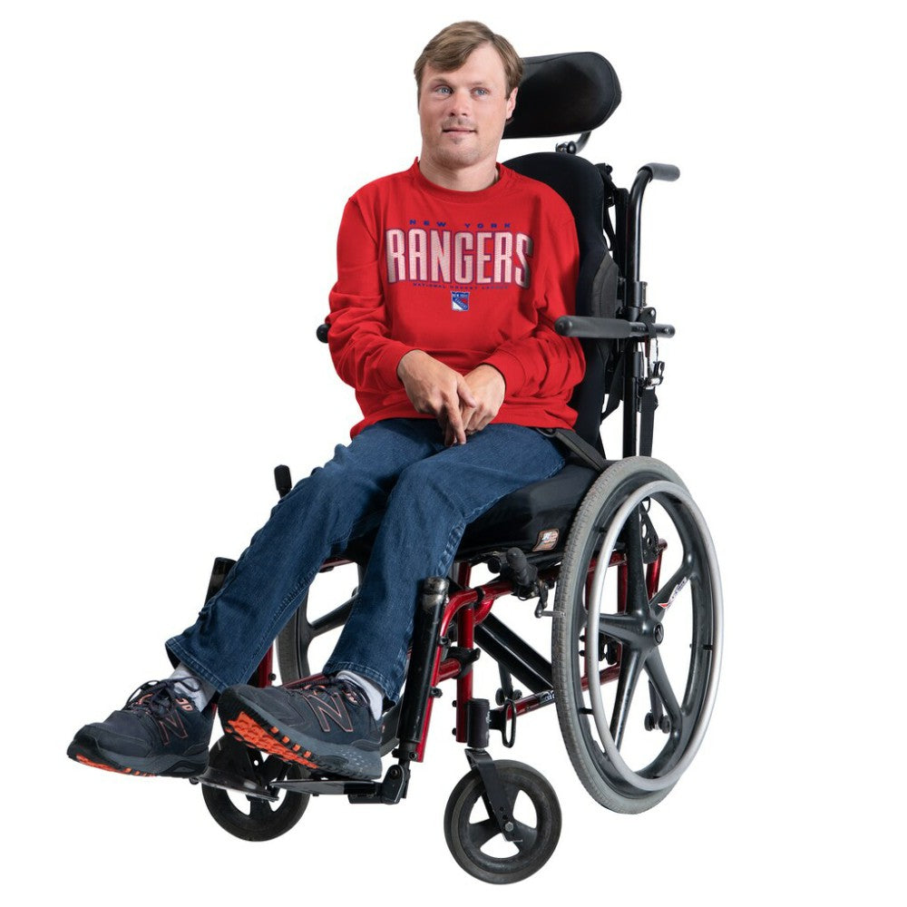 New York Rangers G-III Sports by Carl Banks Adaptive Mesh Effect Long Sleeve T-Shirt Sale