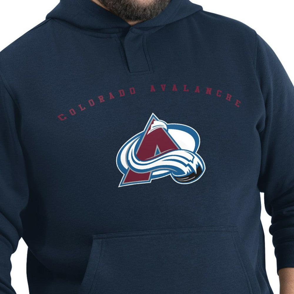 Colorado Avalanche G-III Sports by Carl Banks Adaptive Classic Team Arc Fleece Hoodie For Sale