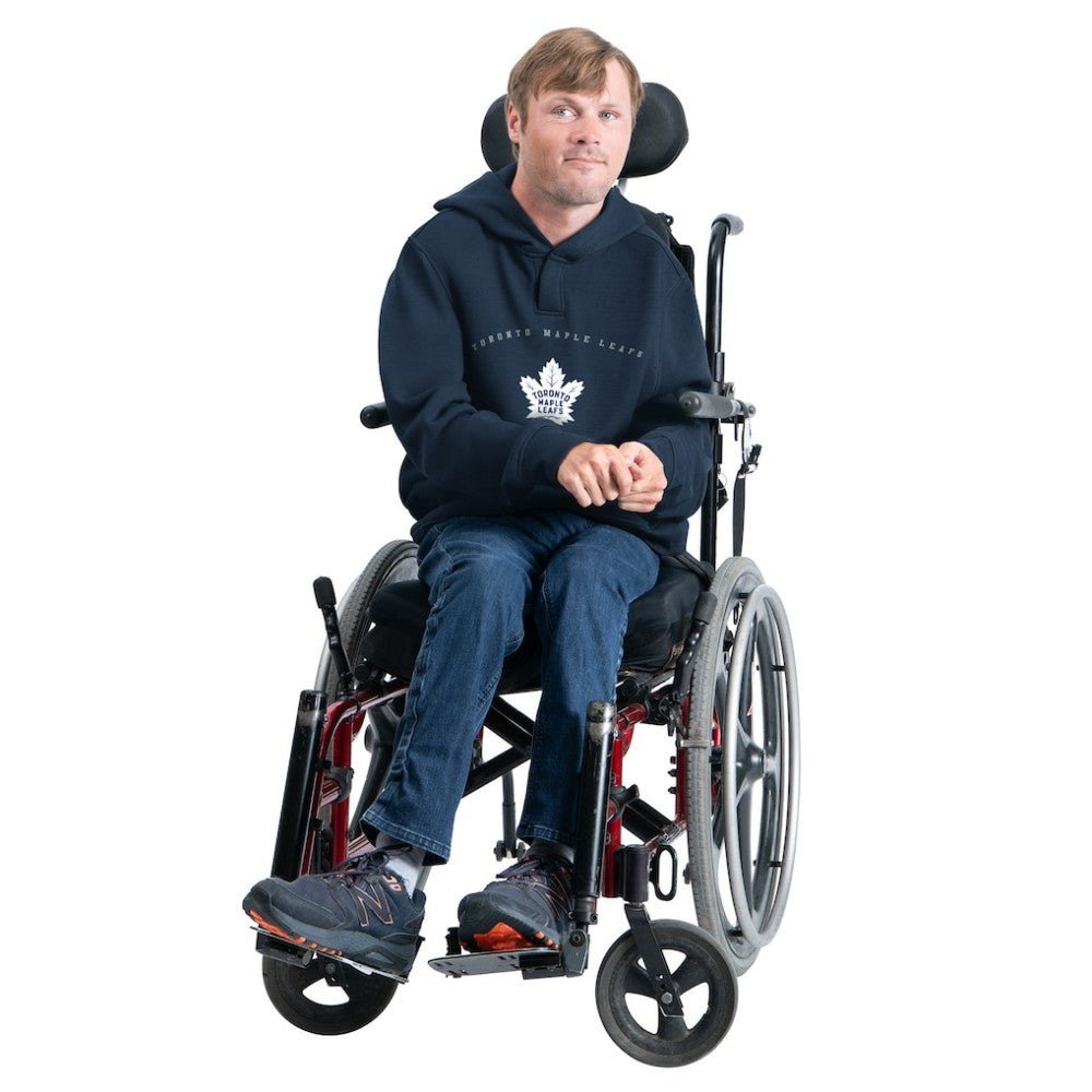 Toronto Maple Leafs G-III Sports by Carl Banks Adaptive Classic Team Arc Fleece Hoodie For Sale