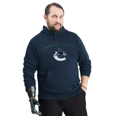 Vancouver Canucks G-III Sports by Carl Banks Adaptive Classic Team Arc Fleece Hoodie Discount