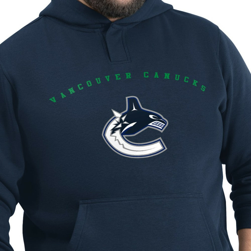 Vancouver Canucks G-III Sports by Carl Banks Adaptive Classic Team Arc Fleece Hoodie Discount