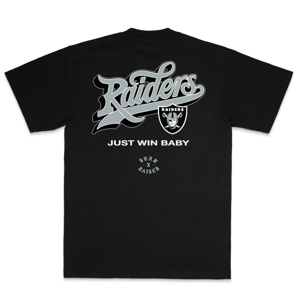 Las Vegas Raiders  Born x Raised Unisex Pro Script T-Shirt