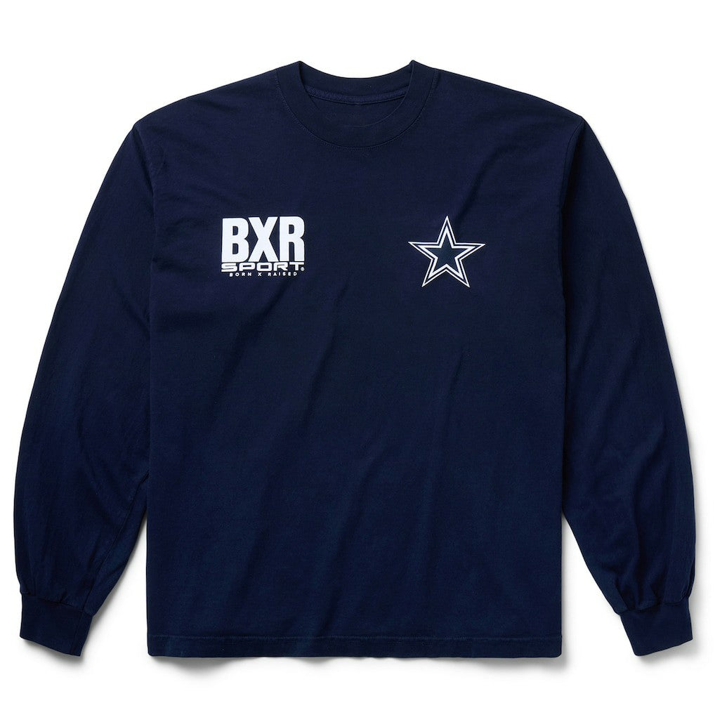 Dallas Cowboys  Born x Raised Unisex Long Sleeve Local T-Shirt