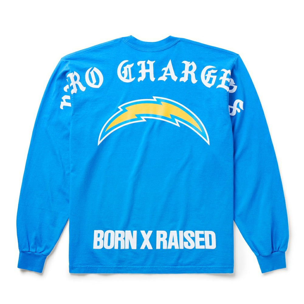 Los Angeles Chargers  Born x Raised Unisex Long Sleeve Local T-Shirt