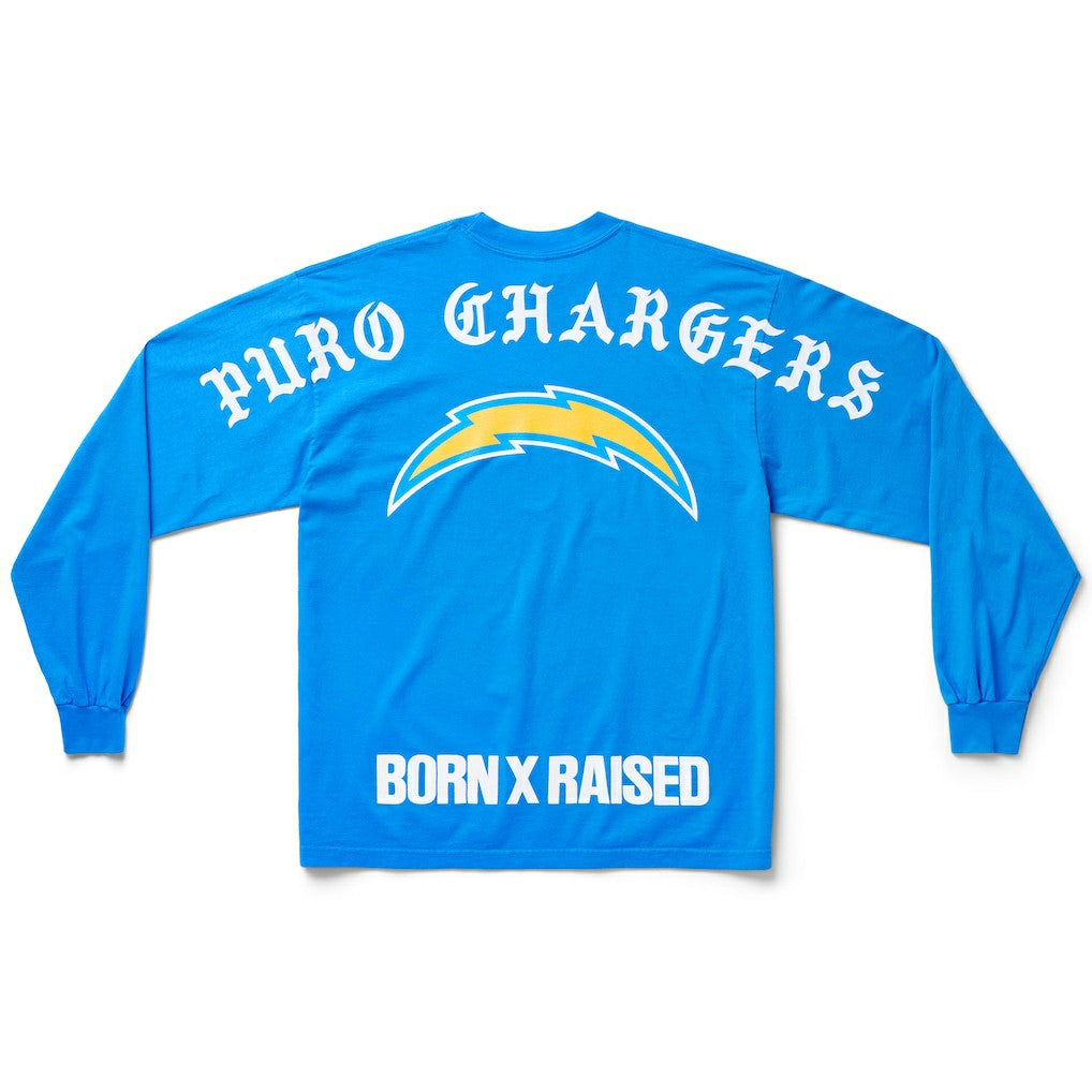 Los Angeles Chargers  Born x Raised Unisex Long Sleeve Local T-Shirt
