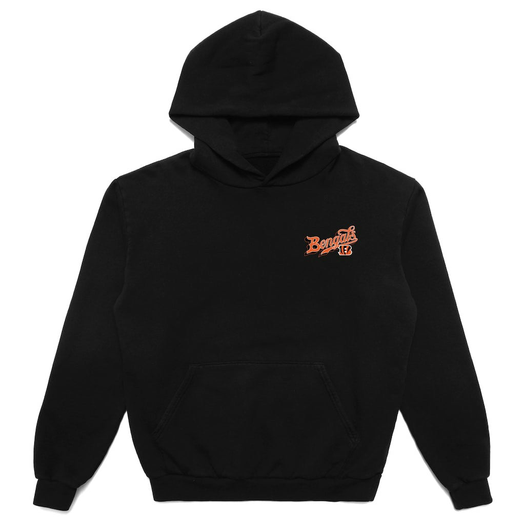 Cincinnati Bengals  Born x Raised Unisex Pro Script Hoodie