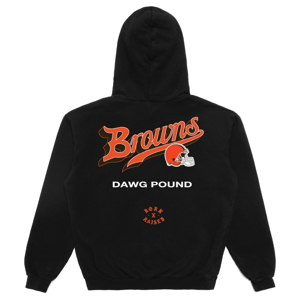 Cleveland Browns  Born x Raised Unisex Pro Script Hoodie
