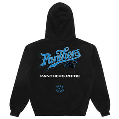 Carolina Panthers  Born x Raised Unisex Pro Script Hoodie