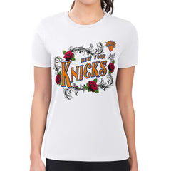 New York Knicks G-III 4Her by Carl Banks Women's Super-Slim Fit Lightweight Roses Crew Neck T-Shirt Discount