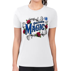 Orlando Magic G-III 4Her by Carl Banks Women's Super-Slim Fit Lightweight Roses Crew Neck T-Shirt Online