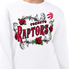 Toronto Raptors G-III 4Her by Carl Banks Women's Roses Fleece Tri-Blend Sweatshirt Discount
