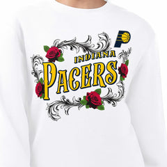 Indiana Pacers G-III 4Her by Carl Banks Women's Roses Fleece Tri-Blend Sweatshirt Online