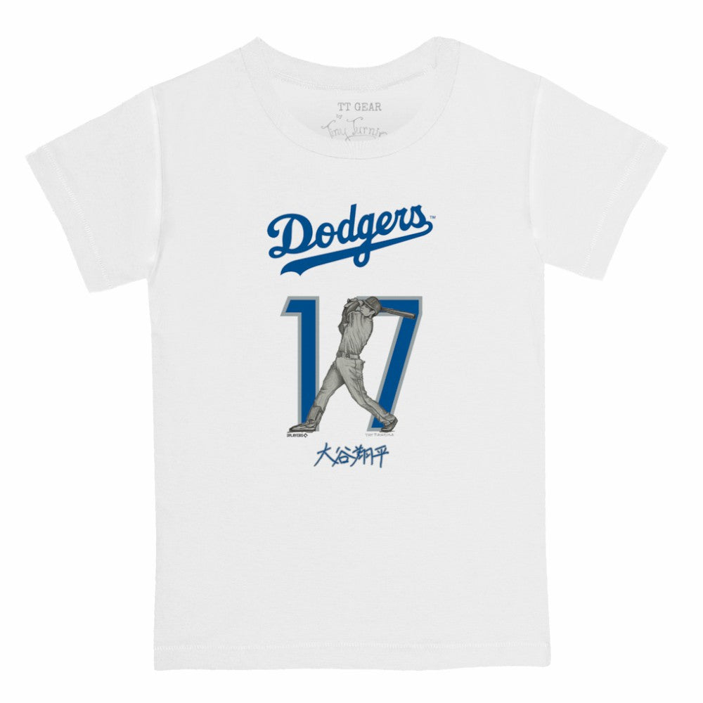Shohei Ohtani Los Angeles Dodgers Tiny Turnip Youth Kanji Batting Graphic T-Shirt | MLB Near me