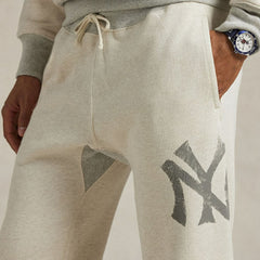 Yankees Polo Ralph Lauren Vintage Fleece Sweatpants | MLB Discount