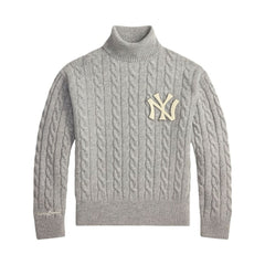 New York Yankees Polo Ralph Lauren Wool Turtleneck Sweater | MLB Online