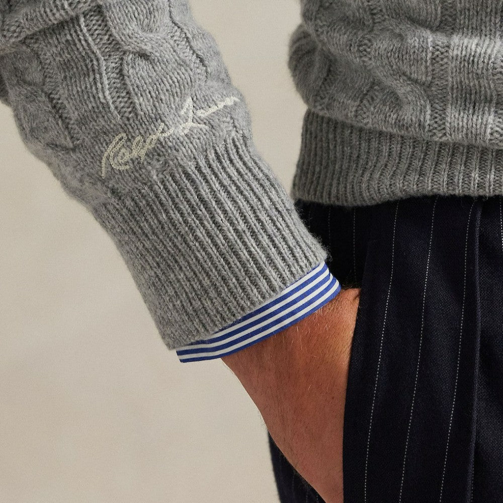 New York Yankees Polo Ralph Lauren Wool Turtleneck Sweater | MLB Online