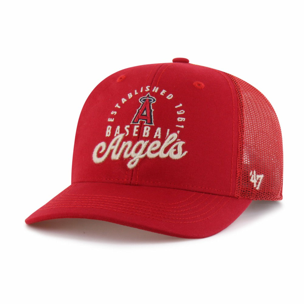 Los Angeles Angels '47 Pitstop Trucker Adjustable Hat | MLB Online