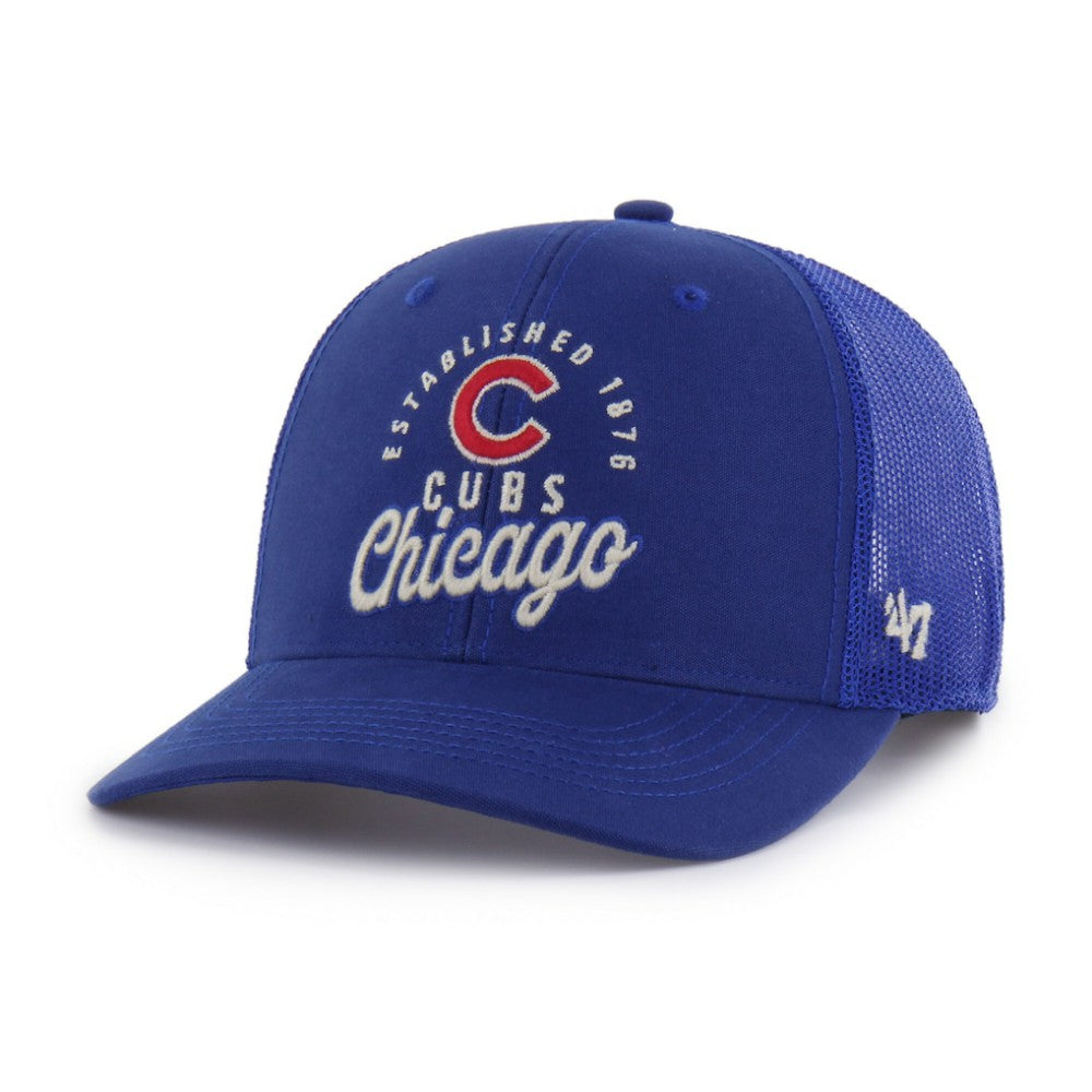 Chicago Cubs '47 Pitstop Trucker Adjustable Hat | MLB For sale