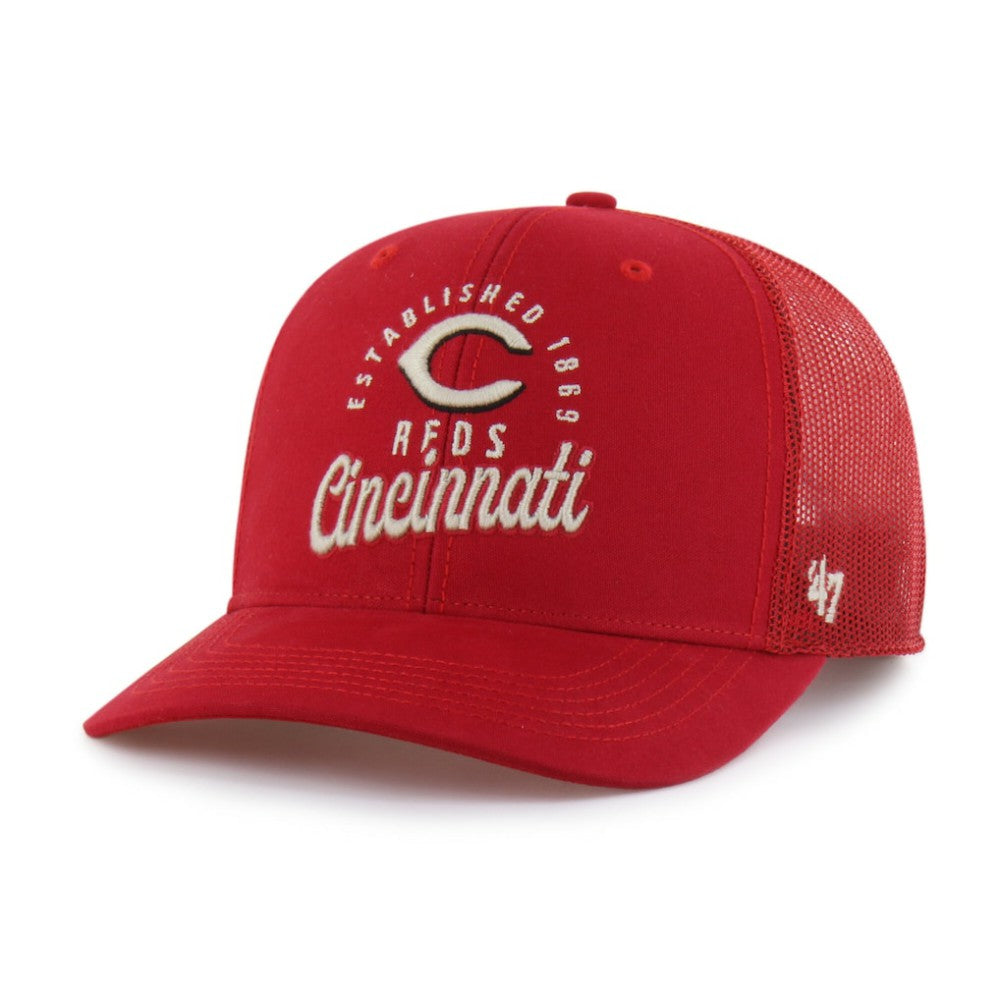 Cincinnati Reds '47 Pitstop Trucker Adjustable Hat | MLB Near me