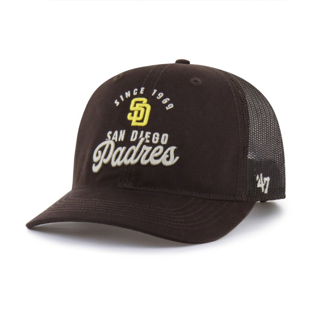 San Diego Padres '47 Pitstop Trucker Adjustable Hat | MLB Discount
