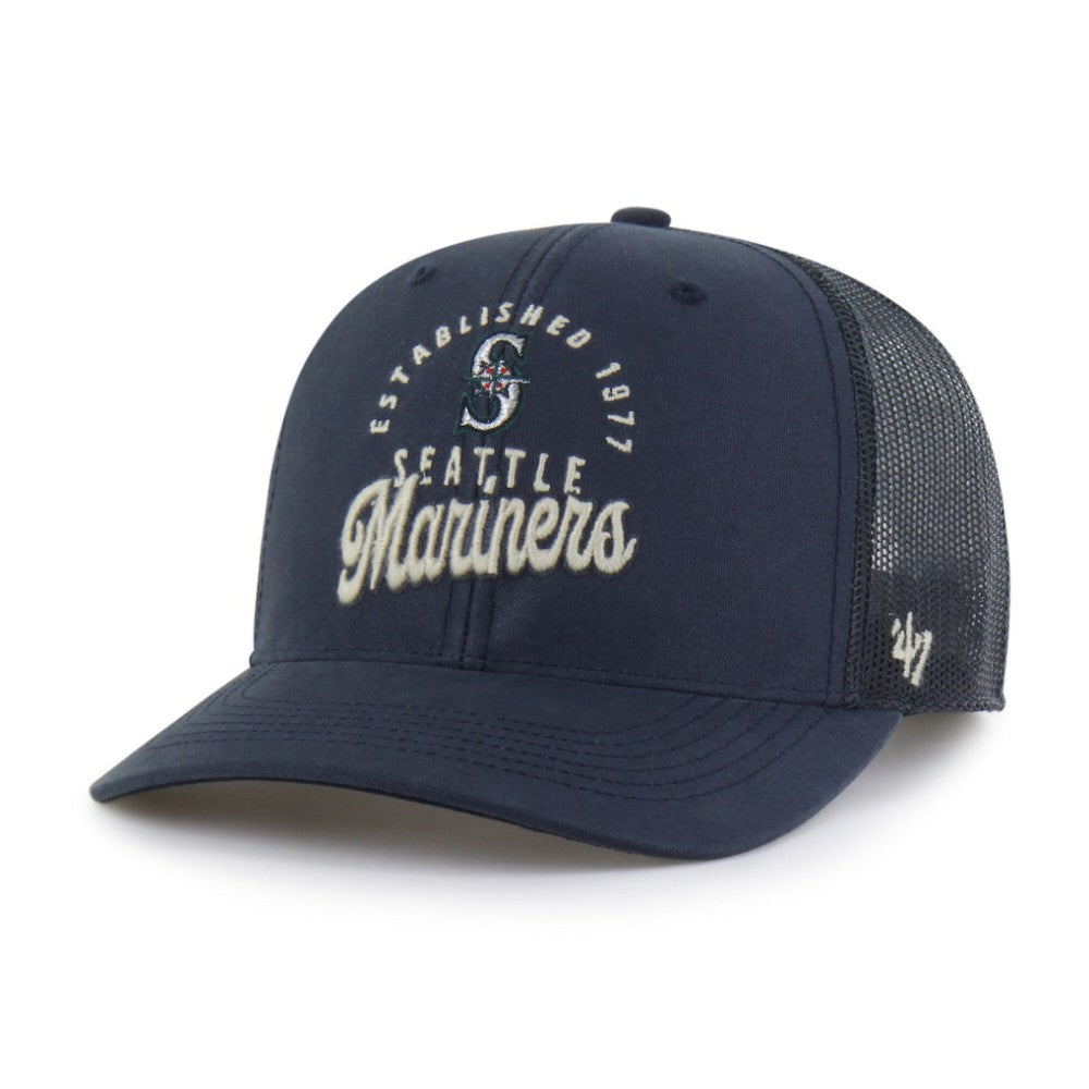 Seattle Mariners '47 Pitstop Trucker Adjustable Hat | MLB For sale