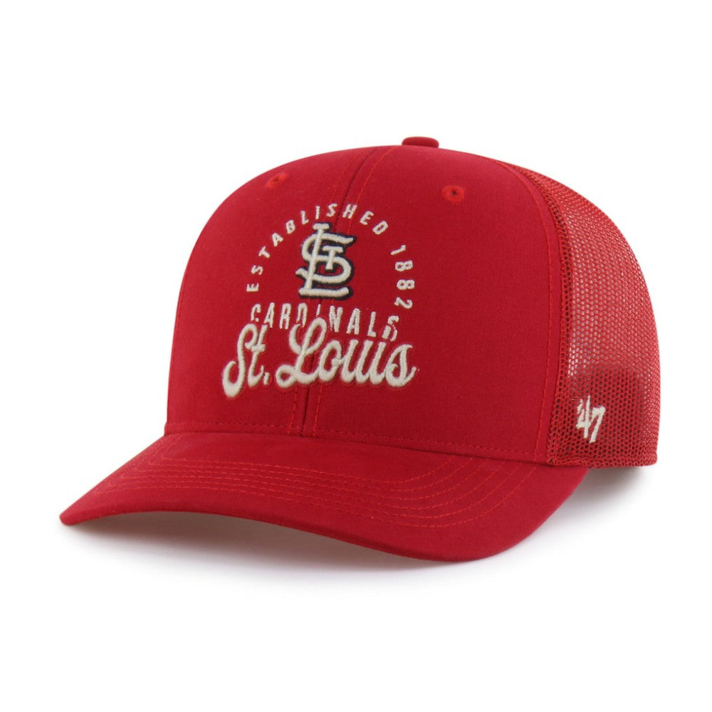 St. Louis Cardinals '47 Pitstop Trucker Adjustable Hat | MLB US
