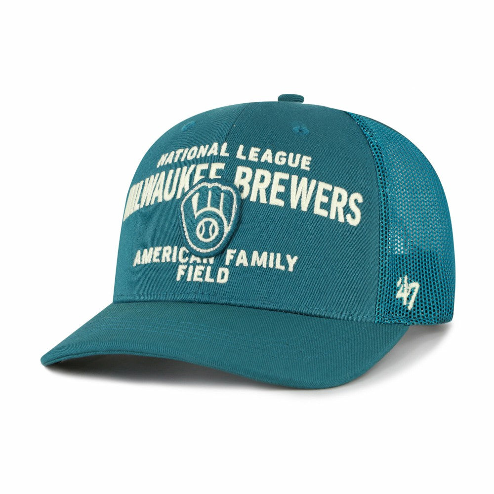 Milwaukee Brewers '47 Contemporary Hitch Adjustable Trucker Hat | MLB Online