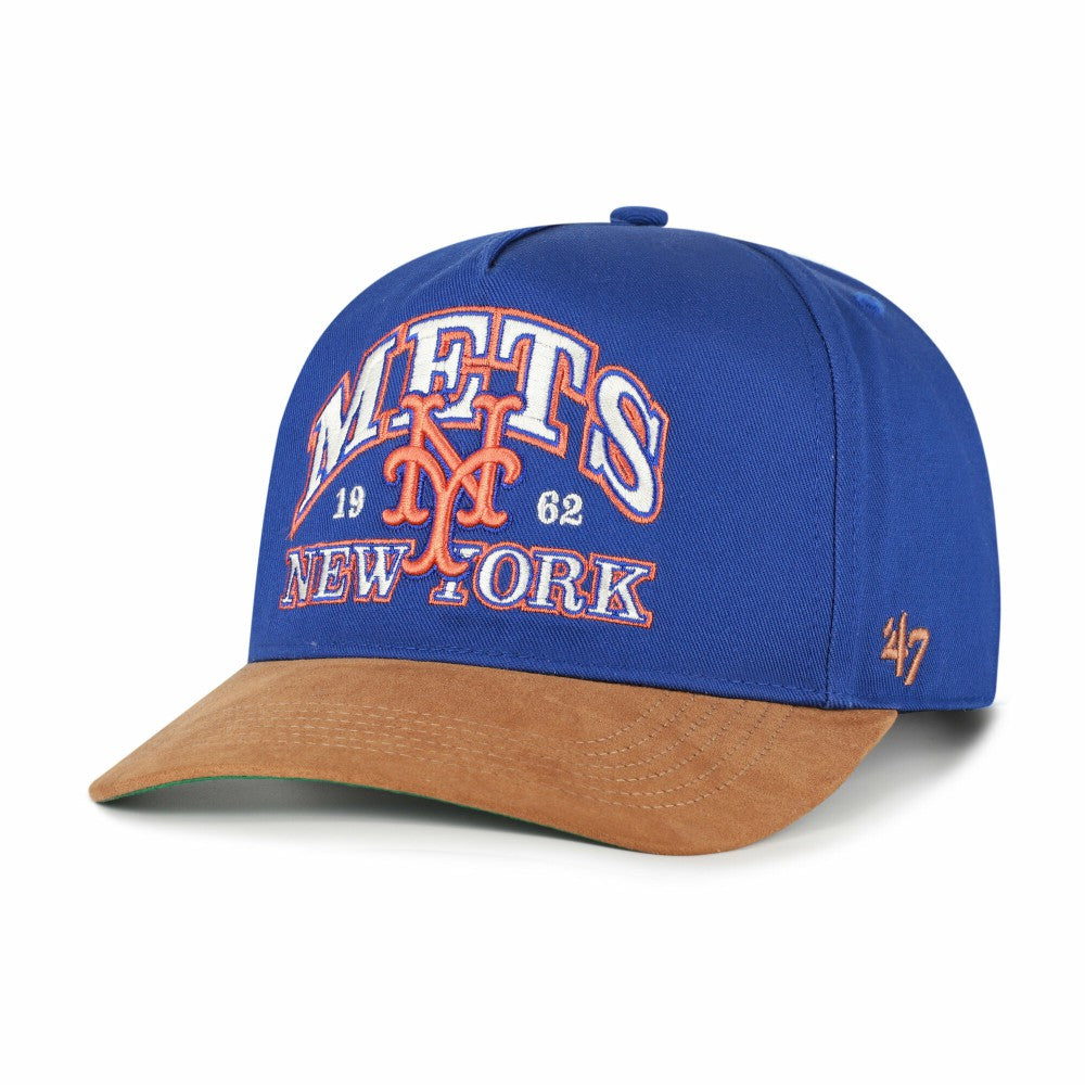 New York Mets '47 Cooperstown Break Wood Suede Hitch Adjustable Hat | MLB Near me