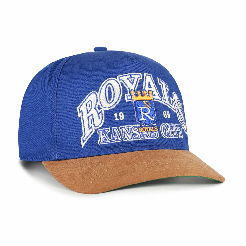 Kansas City Royals '47 Cooperstown Break Wood Suede Hitch Adjustable Hat | MLB Sale