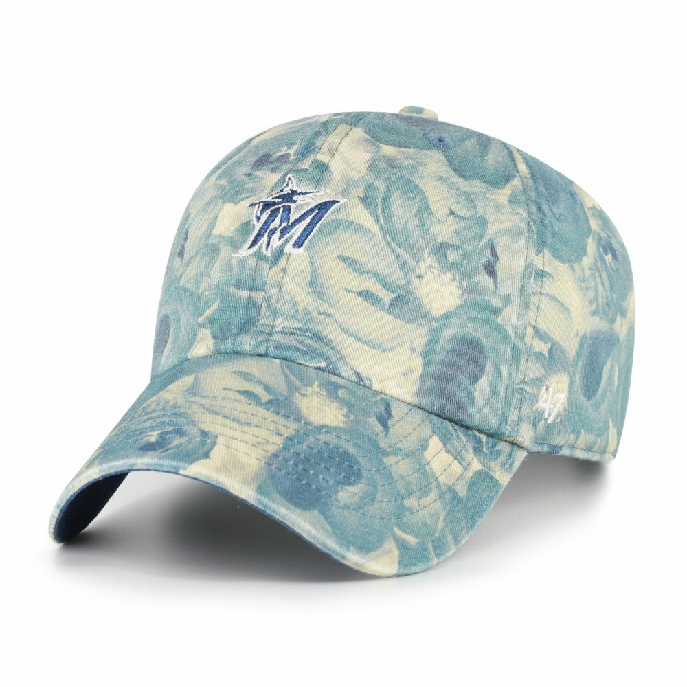 Miami Marlins '47 Women's Gardenia Clean Up Adjustable Hat | MLB On Sale