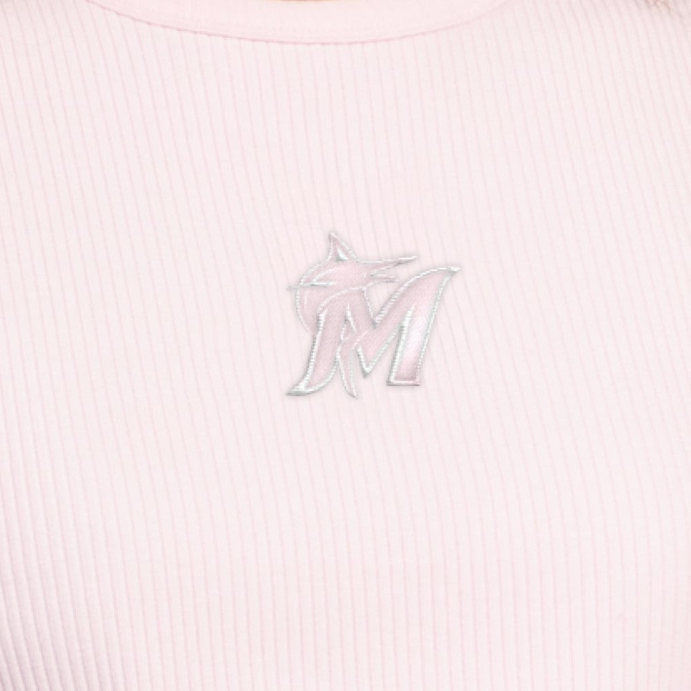 Miami Marlins Starter Women's Pastels Ribbed Tank Top | MLB On Sale