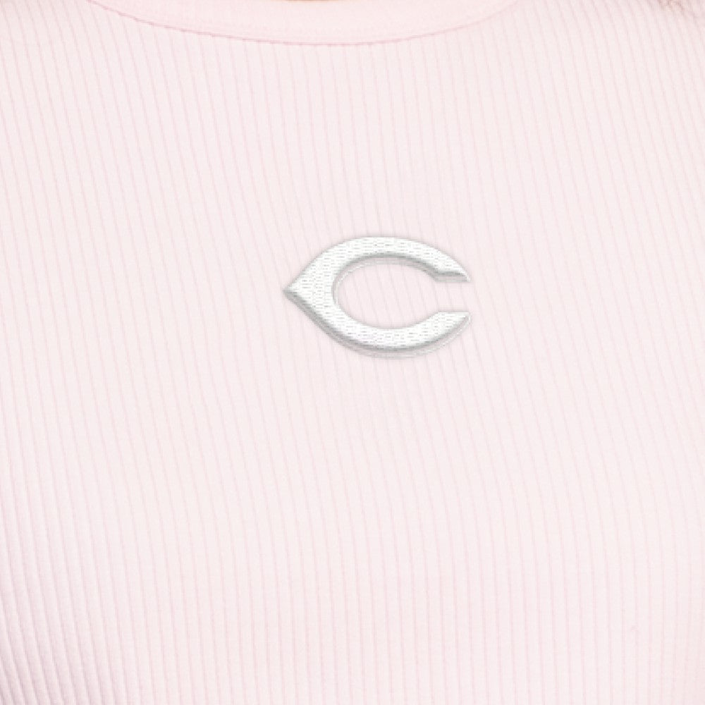 Cincinnati Reds Starter Women's Pastels Ribbed Tank Top | MLB Online