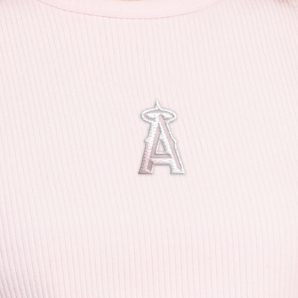Los Angeles Angels Starter Women's Pastels Ribbed Tank Top | MLB On Sale