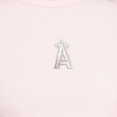 Los Angeles Angels Starter Women's Pastels Ribbed Tank Top | MLB On Sale