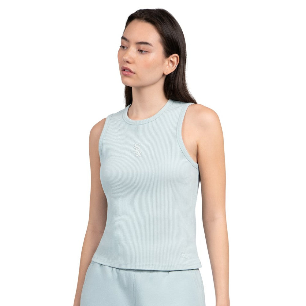 Chicago White Sox Starter Women's Pastels Ribbed Tank Top | MLB New