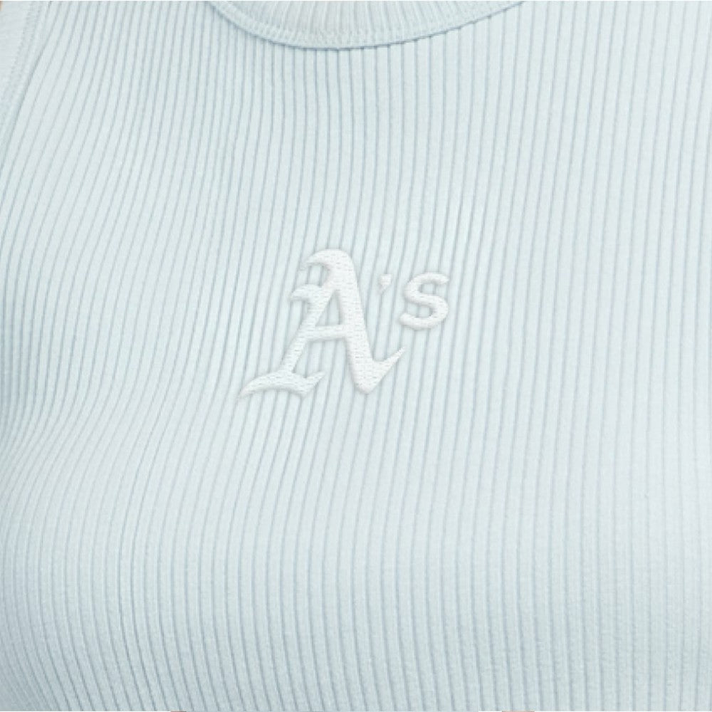 Athletics Starter Women's Pastels Ribbed Tank Top | MLB Online