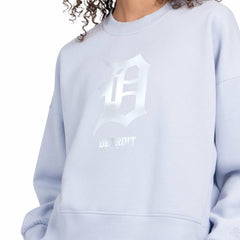 Detroit Tigers Starter Women's Pastels Boxy Fleece Sweatshirt | MLB Outlet