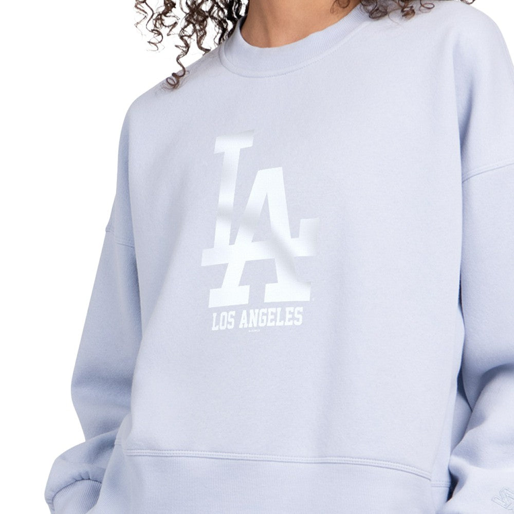 Los Angeles Dodgers Starter Women's Pastels Boxy Fleece Sweatshirt | MLB Sale
