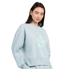 Los Angeles Dodgers Starter Women's Pastels Boxy Fleece Sweatshirt | MLB US